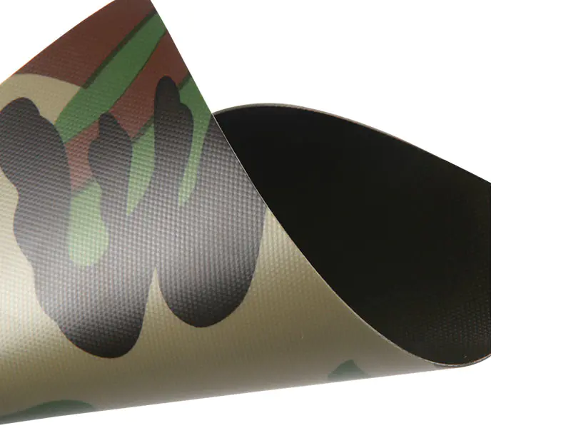 0,52 mm 650GSM 1000D23X23 Kamuflaż Hermetyczny materiał nadmuchiwany ponton PCV